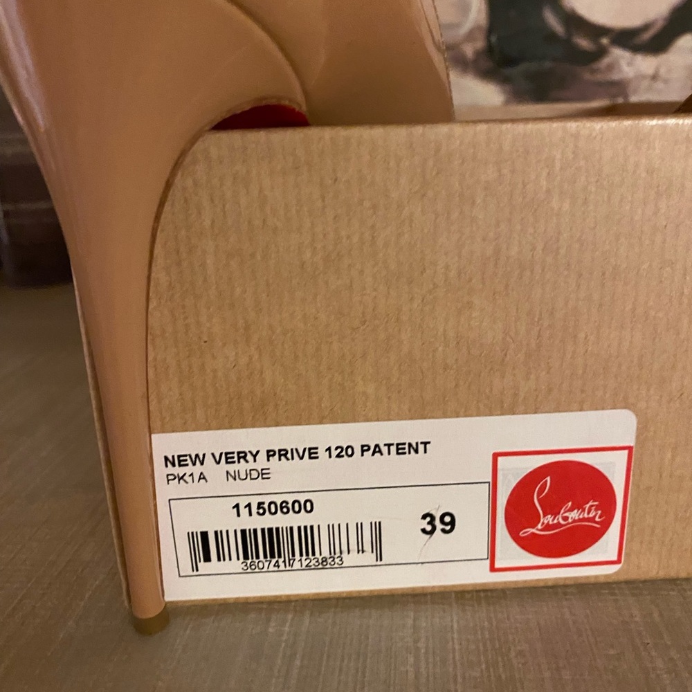 Christian Louboutin Peep Toe Heels